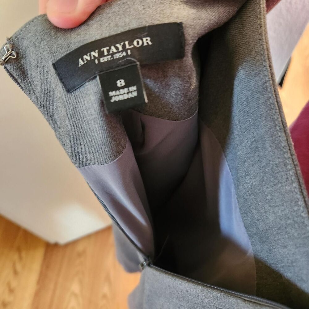 Ann-taylor Women's Grey Skirt - Picture 6 of 8